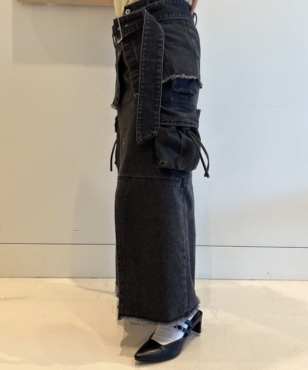 渡邊 舞さんの「BEAMS WOMEN｜Ray BEAMS / デニム カーゴ スカート」を使ったコーディネート