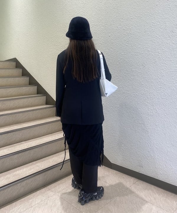 谷坊 ひかるさんの「リンクル バッグ」を使ったコーディネート