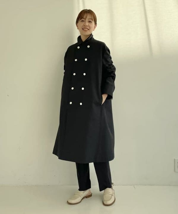 住吉　明佳さんの「BEAMS WOMEN｜AK+1 / ストレッチ パンツ」を使ったコーディネート