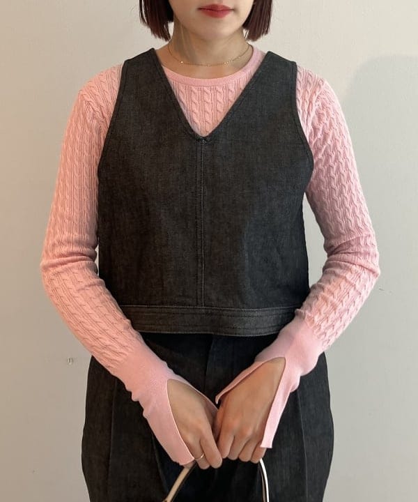 SAKAIさんの「BEAMS WOMEN｜エディター坪田あさみ × woadblue × Demi-Luxe BEAMS / 別注 2タック デニムパンツ」を使ったコーディネート