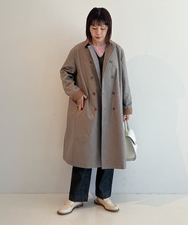 SAKAIさんの「BEAMS WOMEN｜エディター坪田あさみ × woadblue × Demi-Luxe BEAMS / 別注 2タック デニムパンツ」を使ったコーディネート