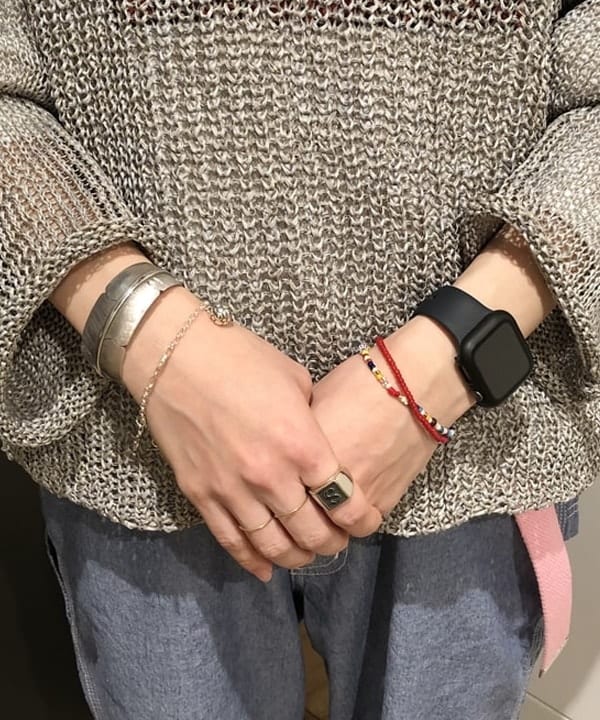 おはぎ(萩原)さんの「BEAMS WOMEN｜BEAMS BOY / USA テープベルト NEW」を使ったコーディネート