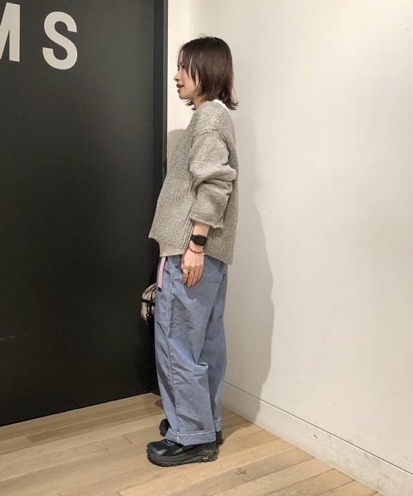 おはぎ(萩原)さんの「BEAMS WOMEN｜BEAMS BOY / USA テープベルト NEW」を使ったコーディネート