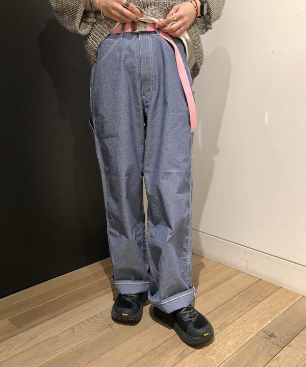おはぎ(萩原)さんの「BEAMS WOMEN｜BEAMS BOY / USA テープベルト NEW」を使ったコーディネート
