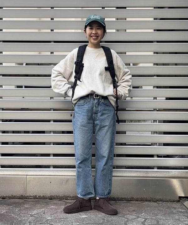 ミナミマリコさんの「BEAMS WOMEN｜orSlow / 別注 No.8 DENIM」を使ったコーディネート