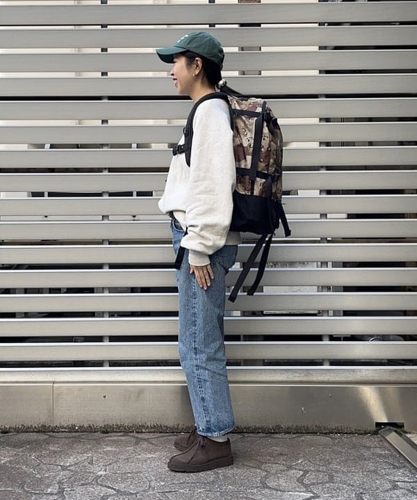 ミナミマリコさんの「BEAMS WOMEN｜orSlow / 別注 No.8 DENIM」を使ったコーディネート