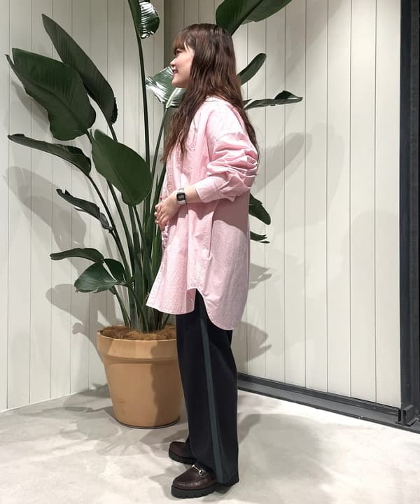 カスタニ モモノさんの「BEAMS WOMEN｜BEAMS BOY / USA テープベルト NEW」を使ったコーディネート