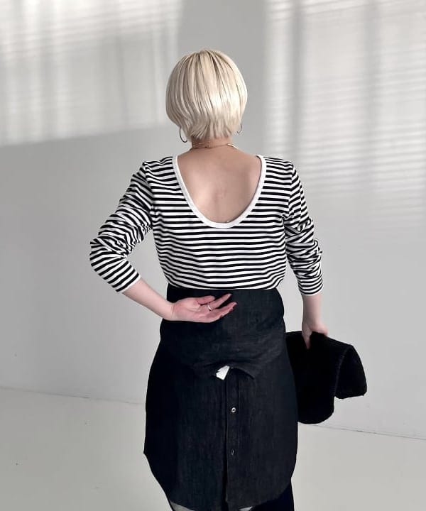 shirakiさんの「BEAMS WOMEN｜シンプル タイト ニットスカート .M.」を使ったコーディネート