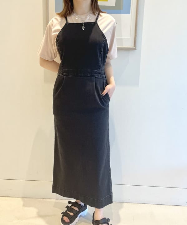 田中 里実さんの「BEAMS WOMEN｜DANTON / ショートスリーブ Tシャツ」を使ったコーディネート