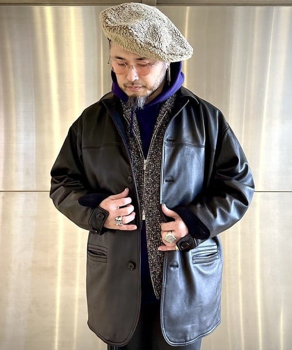 林 義人さんの「LOOPWHEELER &times; BEAMS PLUS / 別注 Super Heavy Weight Sweat Pullover Hoodie」を使ったコーディネート