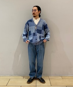 BEAMS PLUS（ビームス プラス）Cardigan Patchwork Like