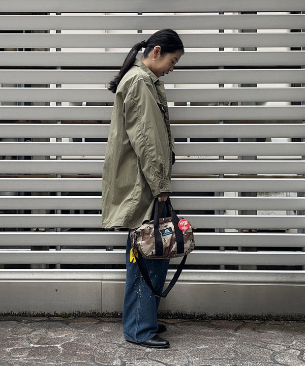 ミナミマリコさんの「BEAMS WOMEN｜BEAMS BOY / リブ タートル ロングスリーブ」を使ったコーディネート