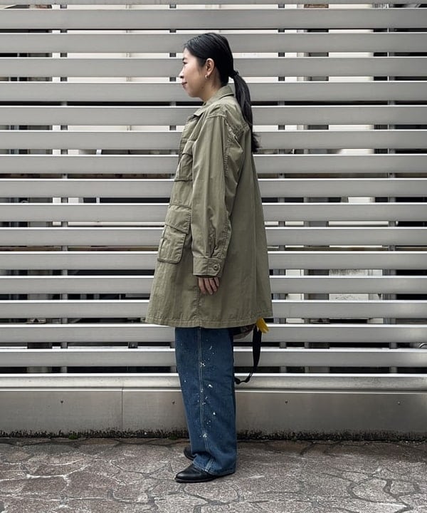 ミナミマリコさんの「BEAMS WOMEN｜BEAMS BOY / リブ タートル ロングスリーブ」を使ったコーディネート