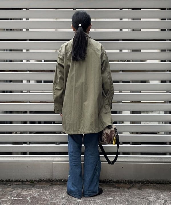ミナミマリコさんの「BEAMS WOMEN｜BEAMS BOY / リブ タートル ロングスリーブ」を使ったコーディネート