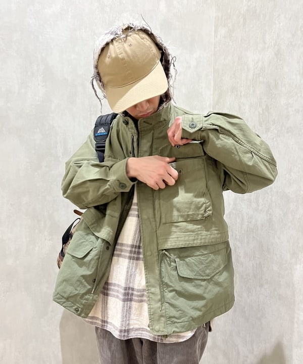 平柳 楓馬さんの「BEAMS WOMEN｜BEAMS / ベーシック ベースボール キャップ」を使ったコーディネート