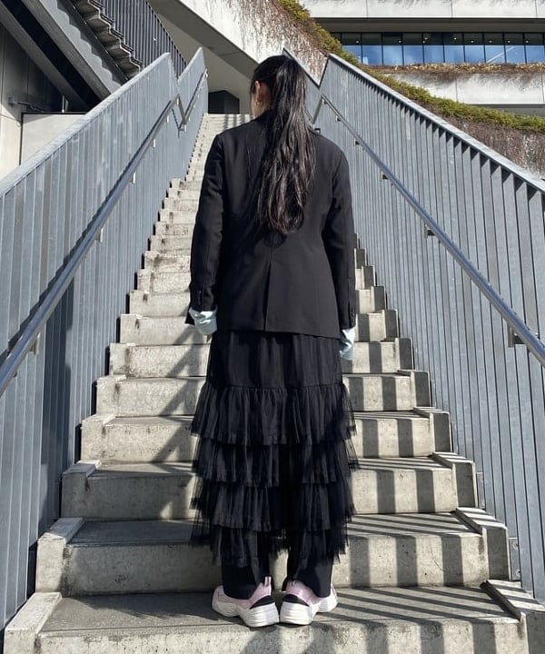 ayaさんの「BEAMS WOMEN｜designsix / ビーズ フラワー ネックレス」を使ったコーディネート