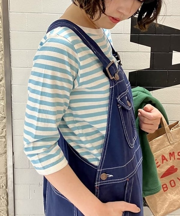 小原 もこさんの「BEAMS WOMEN｜BEAMS BOY / BBロゴ ショップバック」を使ったコーディネート