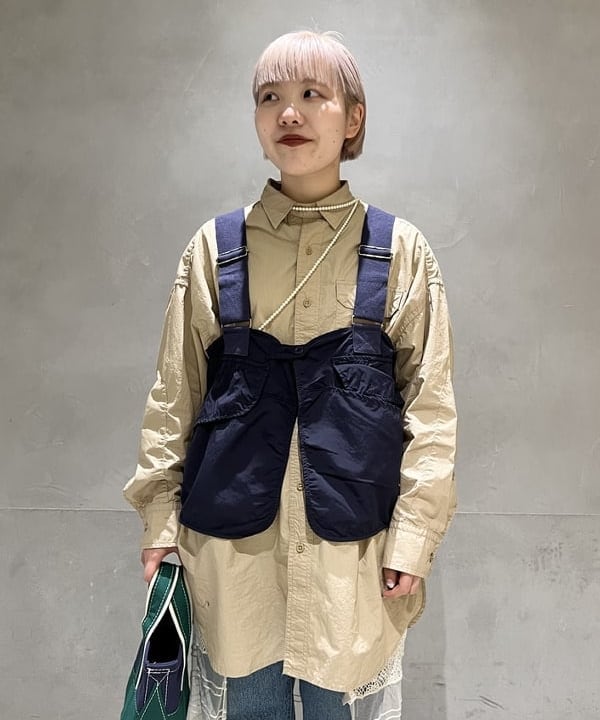 yokoyama shionさんの「BEAMS WOMEN｜orSlow / 別注 No.8 DENIM」を使ったコーディネート