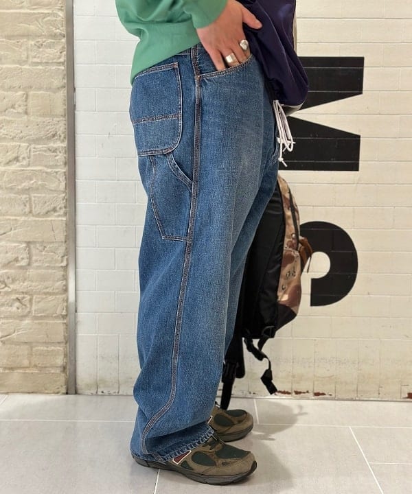 佐々木 優さんの「BEAMS WOMEN｜BEAMS PLUS / デニム ペインターパンツ」を使ったコーディネート