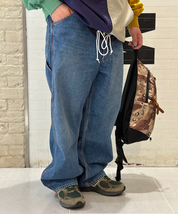 佐々木 優さんの「BEAMS WOMEN｜BEAMS PLUS / デニム ペインターパンツ」を使ったコーディネート