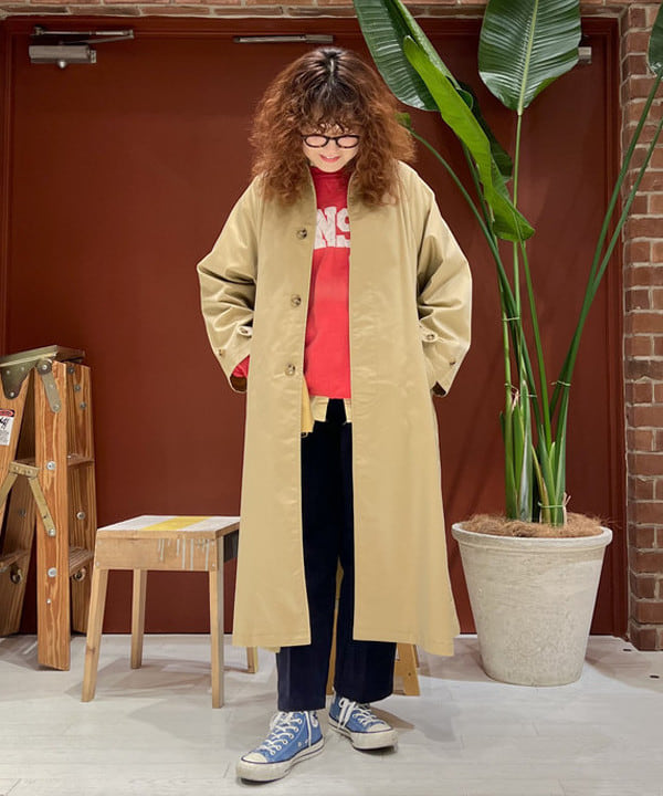 BEAMS BOY / ソロテックス ステンカラーコート|BEAMS WOMEN(ビームス