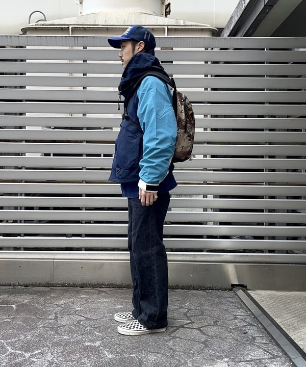 高遠 恒巳さんの「BEAMS WOMEN｜BEAMS / 3トーン ナイロン フーディジャケット」を使ったコーディネート