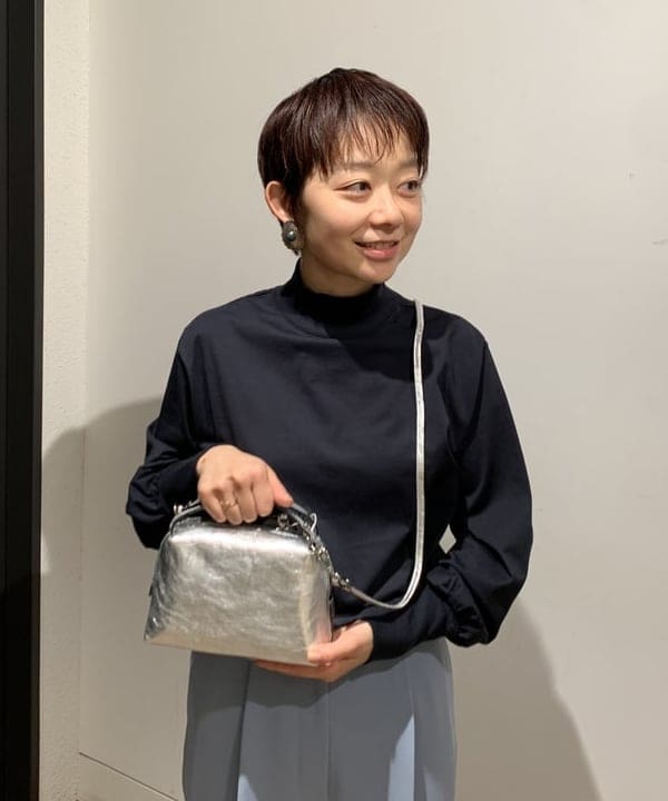矢野(青木)優香さんの「BEAMS WOMEN｜BEAMS BOY / コットンナイロン アランカーディガン」を使ったコーディネート