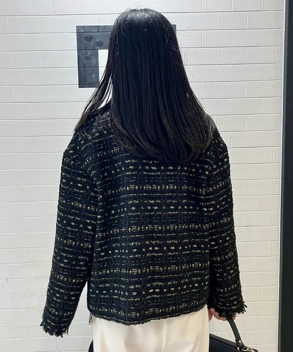 五十峯 さよさんの「BEAMS WOMEN｜オーガンジー リボンブラウス」を使ったコーディネート