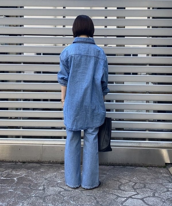 中川　ゆららさんの「BEAMS WOMEN｜YOUNG&OLSEN / レザートートバッグ M」を使ったコーディネート