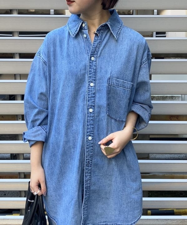 中川　ゆららさんの「BEAMS WOMEN｜YOUNG&OLSEN / レザートートバッグ M」を使ったコーディネート
