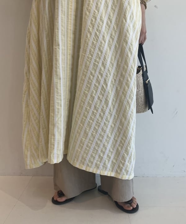 SAKAIさんの「BEAMS WOMEN｜リネン リラクシーパンツ .M」を使ったコーディネート