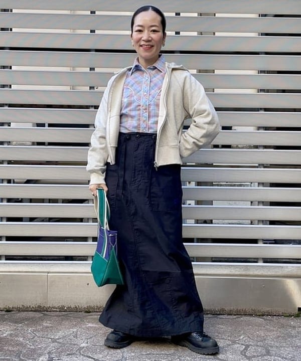 コウリキ　マミさんの「BEAMS WOMEN｜L.L.Bean / Deep Bottom Deluxe Boat and Tote S」を使ったコーディネート