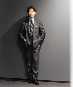 BEAMS F（ビームスF）DORMEUIL ソリッド スーツ（スーツ