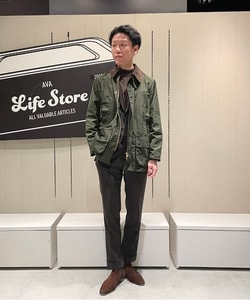 BEAMS F（ビームスF）Barbour × BEAMS F / 別注 BEDALE CLASSIC FIT ...