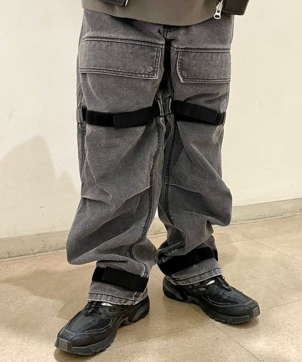 田中 翔太さんの「BEAMS WOMEN｜ワイドフィット 4ポケット レザー ブルゾン」を使ったコーディネート