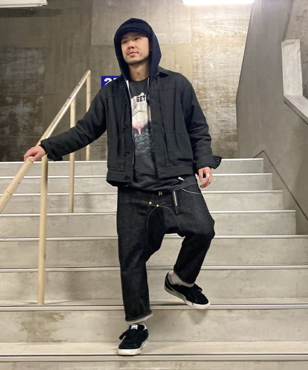 平井 利空さんの「BEAMS WOMEN｜Monitaly / Extra Long 3/4 Clincher Belt」を使ったコーディネート