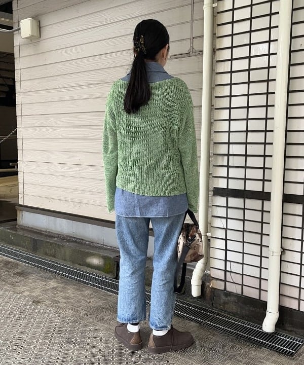 ミナミマリコさんの「BEAMS WOMEN｜orSlow / 別注 No.8 DENIM」を使ったコーディネート