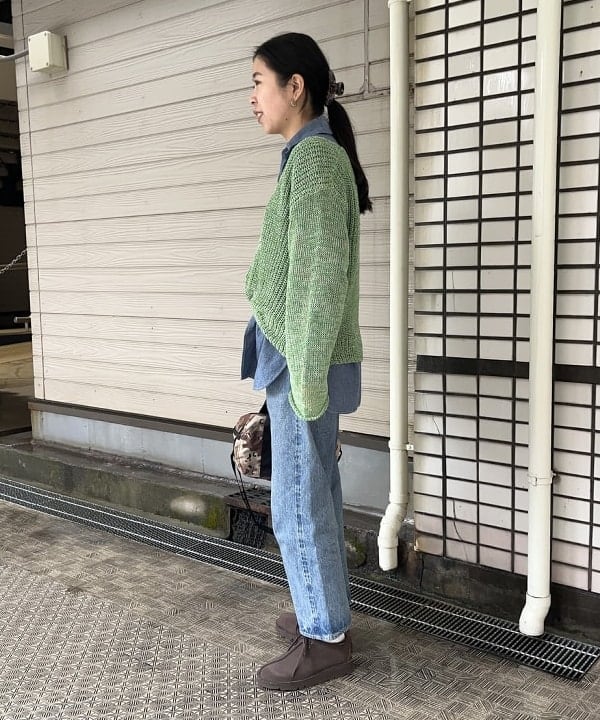 ミナミマリコさんの「BEAMS WOMEN｜orSlow / 別注 No.8 DENIM」を使ったコーディネート