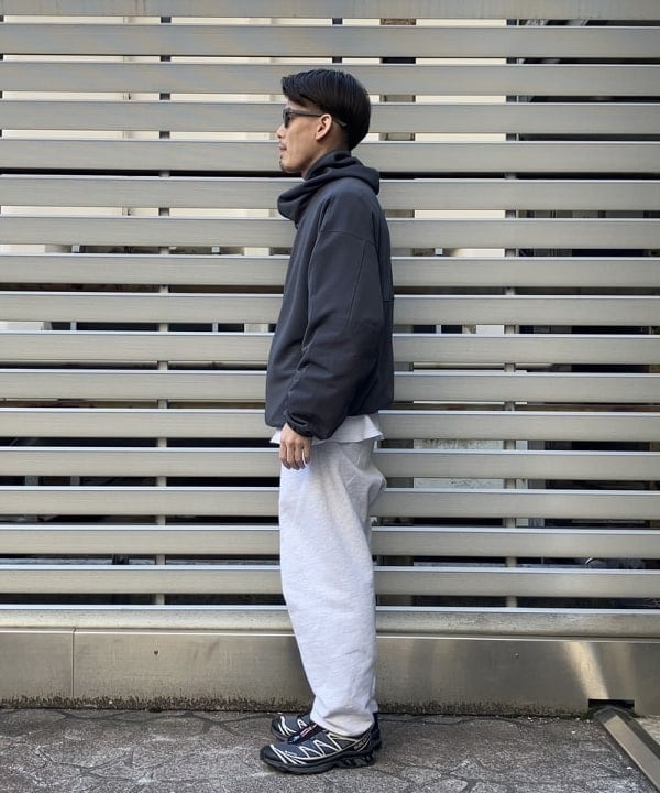 ホサカさんの「BEAMS WOMEN｜BEAMS / レイズド ハーフジップ フーディ」を使ったコーディネート
