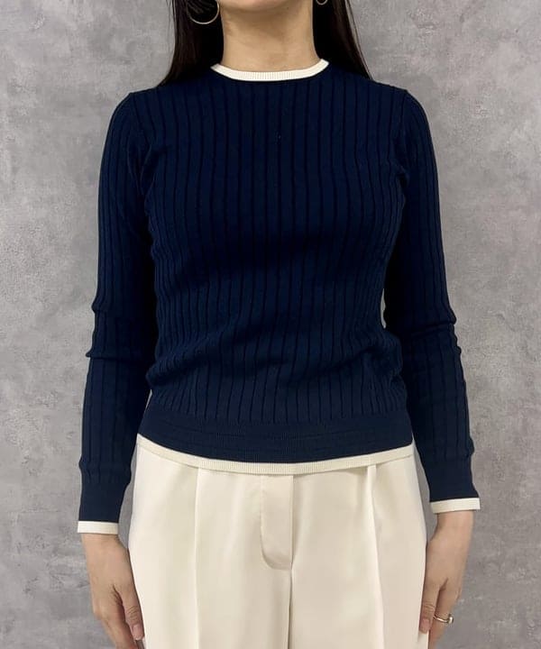 西村 章代さんの「BEAMS WOMEN｜Demi-Luxe BEAMS / ソフト ドレープ タックパンツ」を使ったコーディネート