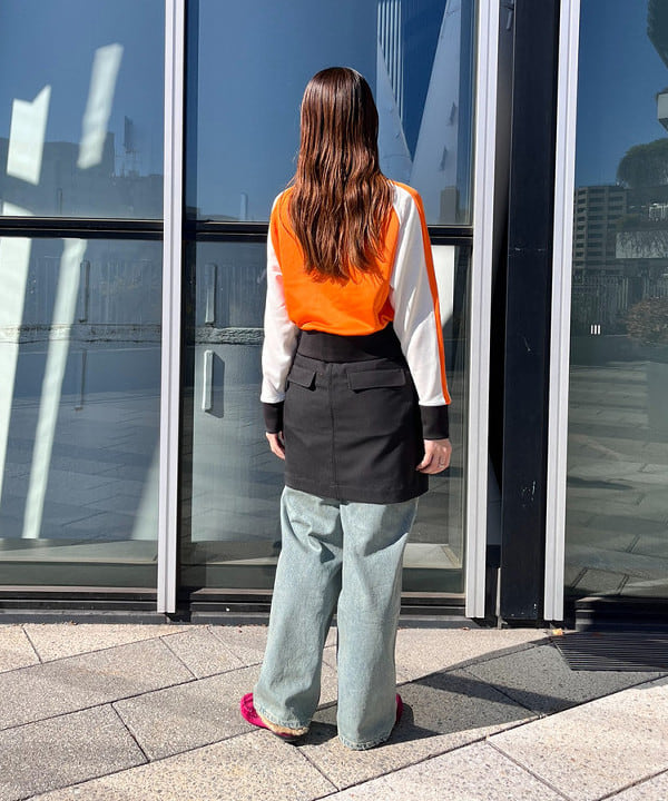 ちりこさんの「BEAMS WOMEN｜PUMA &times; Ray BEAMS / 別注 T7トラックジャケット」を使ったコーディネート