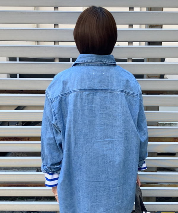 藤井 裕実子さんの「BEAMS WOMEN｜ナバルボーダー ビッグ ボートネック カットソー」を使ったコーディネート