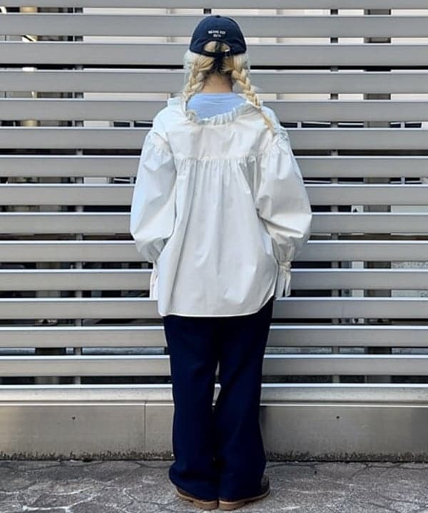 ナツハさんの「BEAMS WOMEN｜BEAMS BOY / 2/2ソリッド リブ ソックス」を使ったコーディネート