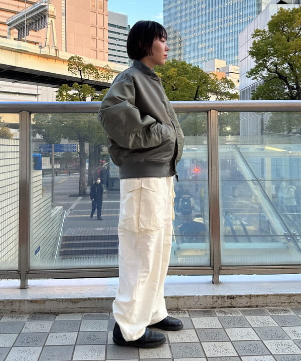 なるみさんの「LOOPWHEELER / 別注 Athletic Crew Neck Sweat」を使ったコーディネート