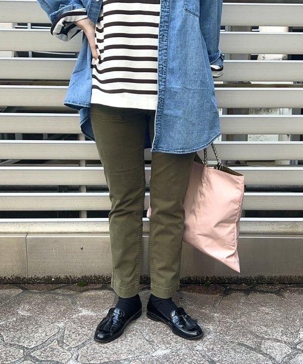 千田 静香さんの「BEAMS WOMEN｜upper hights / 別注  IVY ベースボール キャップ」を使ったコーディネート