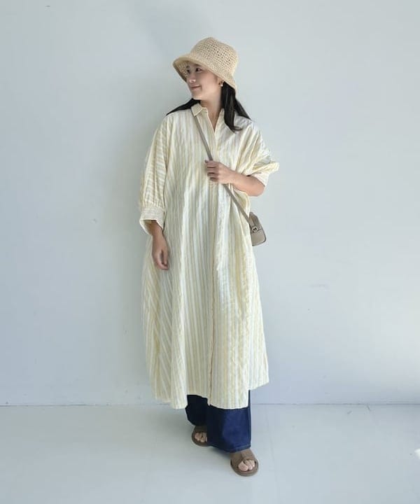 Ranさんの「BEAMS WOMEN｜TOFF&LOADSTONE × Demi-Luxe BEAMS / 別注 レヴューミニ ライトシュリンク ショルダーバッグ」を使ったコーディネート