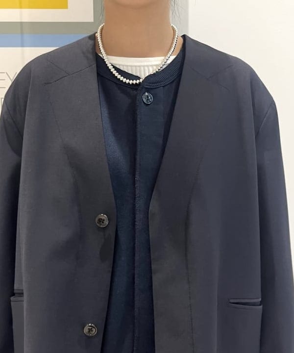 ミナミマリコさんの「BEAMS WOMEN｜maturely / Rib Gimmick Short Sleeves」を使ったコーディネート