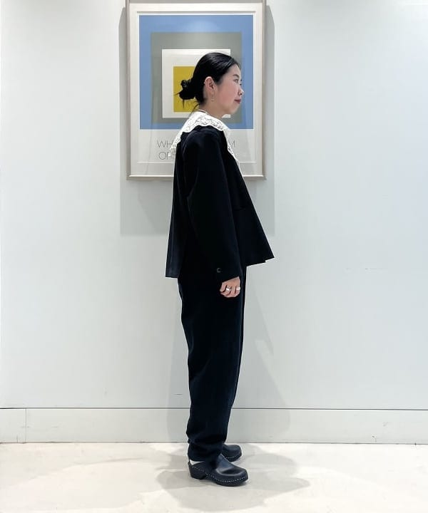ミナミマリコさんの「BEAMS WOMEN｜maturely / Rib Gimmick Short Sleeves」を使ったコーディネート
