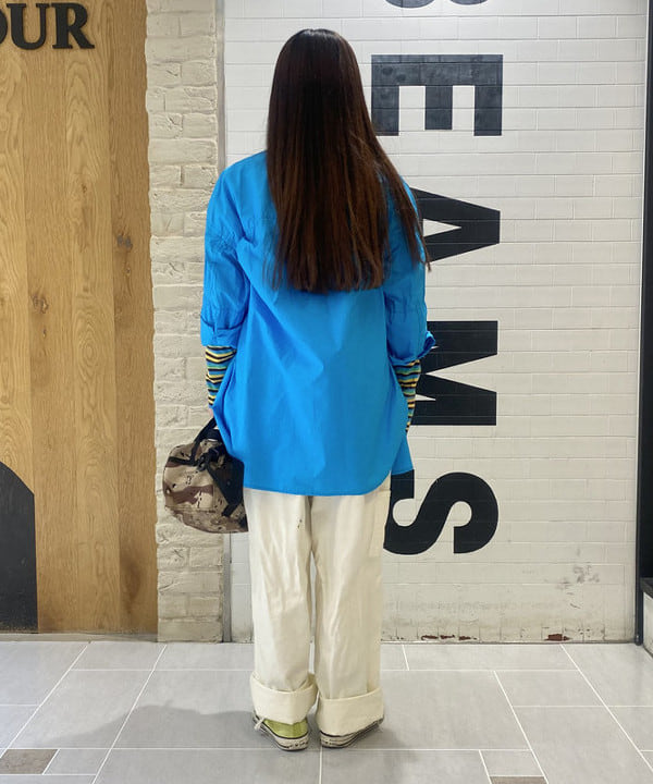 木村 海侑さんの「BEAMS WOMEN｜BEAMS BOY / 樹脂 パール ロング ネックレス」を使ったコーディネート