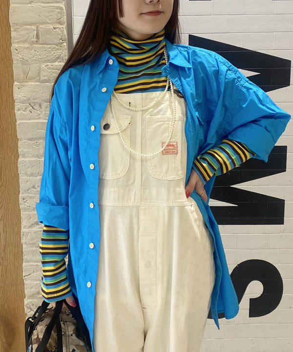 木村 海侑さんの「BEAMS WOMEN｜BEAMS BOY / 樹脂 パール ロング ネックレス」を使ったコーディネート